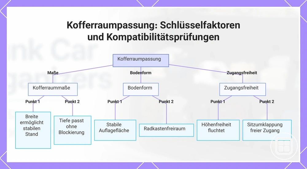 Kofferraumpassung: Schlüsselfaktoren und Kompatibilitätsprüfungen