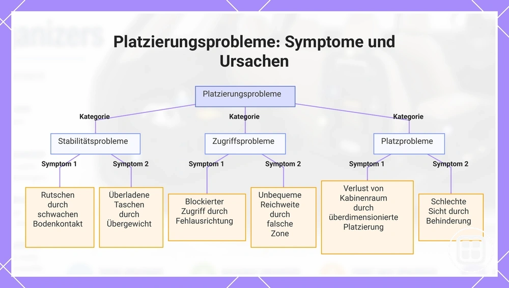 Platzierungsprobleme: Symptome und Ursachen