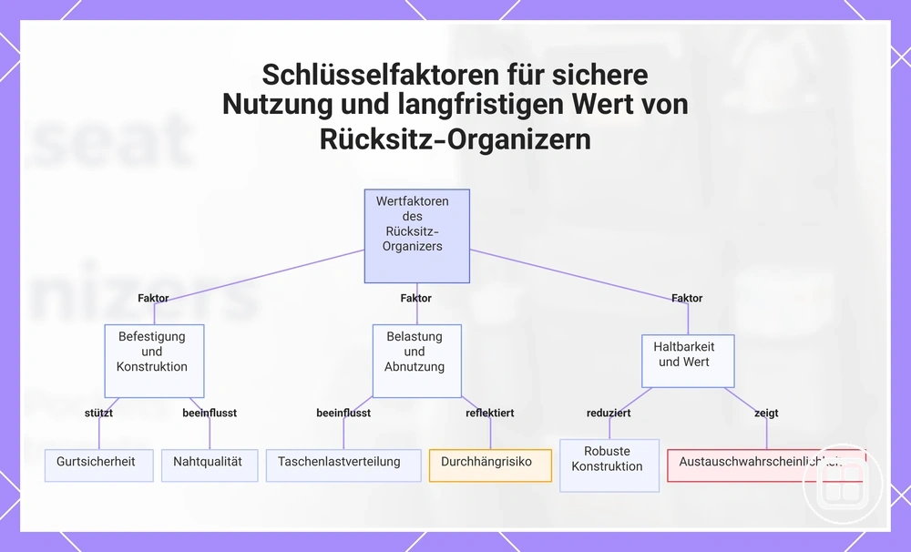 Schlüsselfaktoren für sichere Nutzung und langfristigen Wert von Rücksitz-Organizern