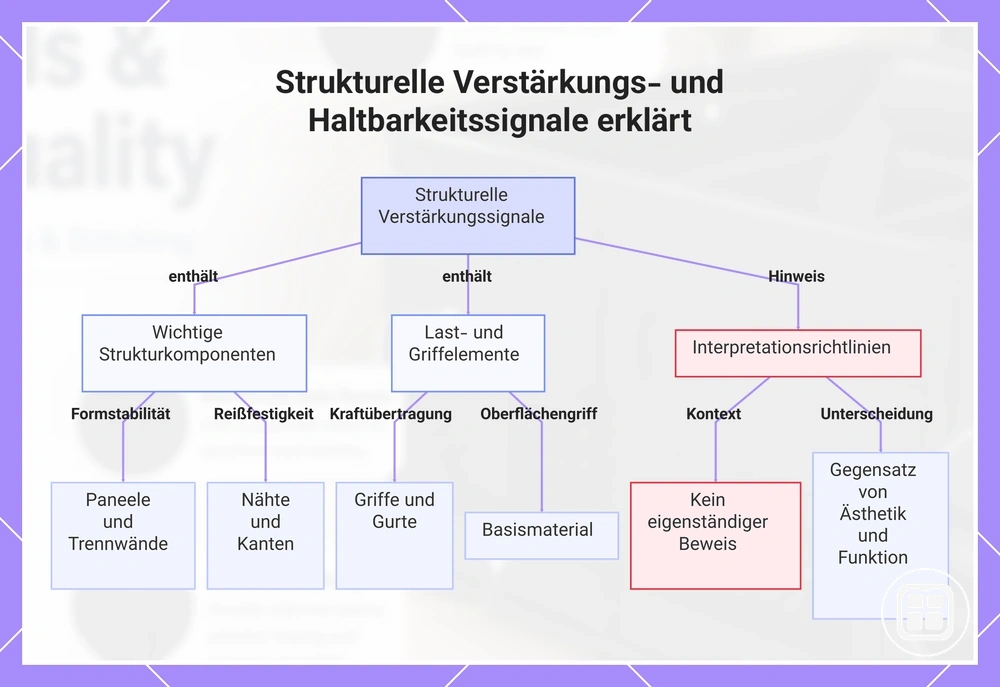 Strukturelle Verstärkungs- und Haltbarkeitssignale erklärt