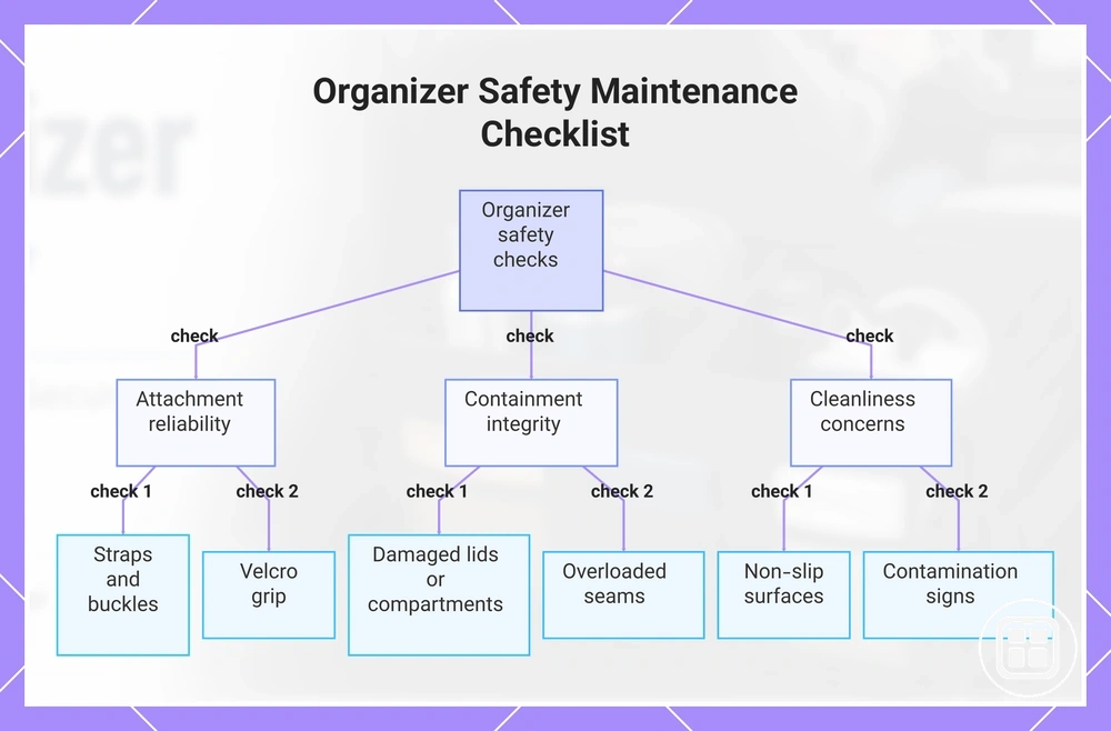 Organizer Safety Maintenance Checklist