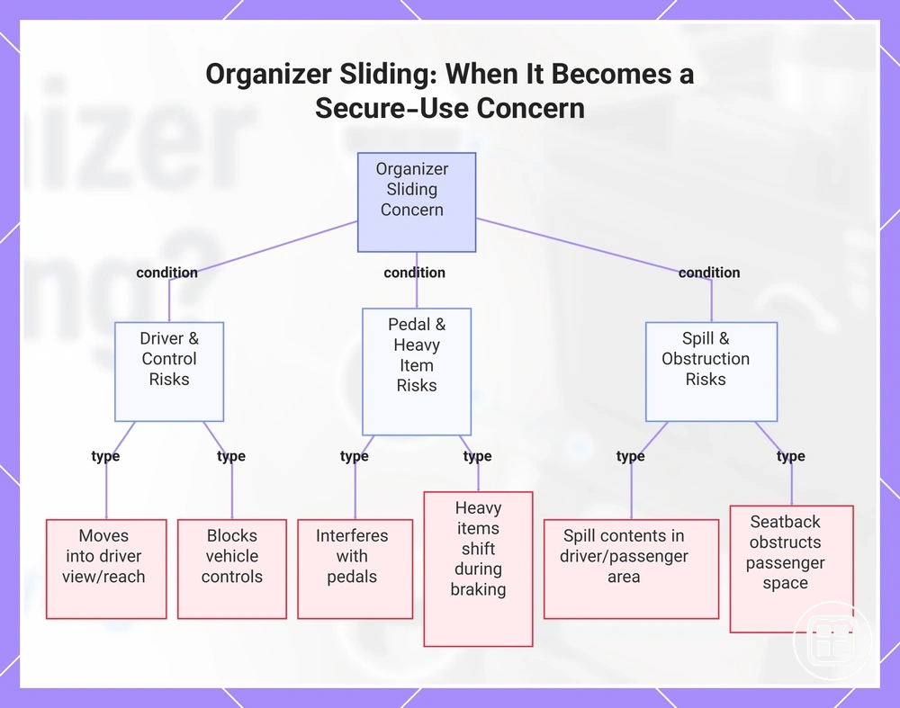 Organizer Sliding: When It Becomes a Secure-Use Concern