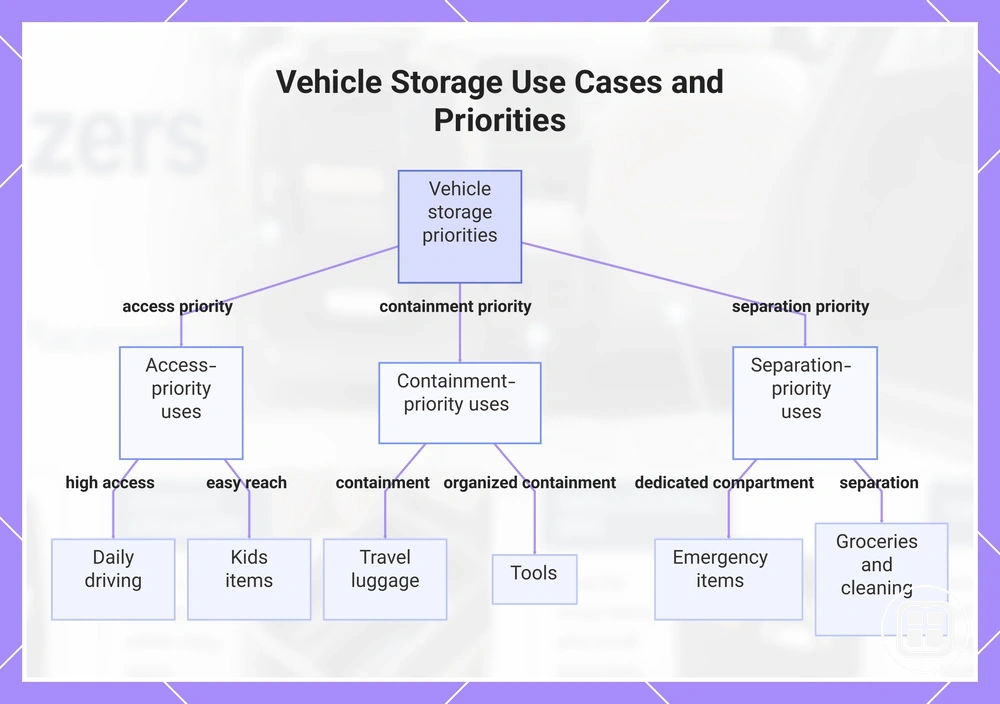 Vehicle Storage Use Cases and Priorities