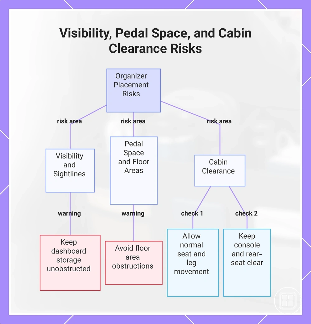 Visibility, Pedal Space, and Cabin Clearance Risks