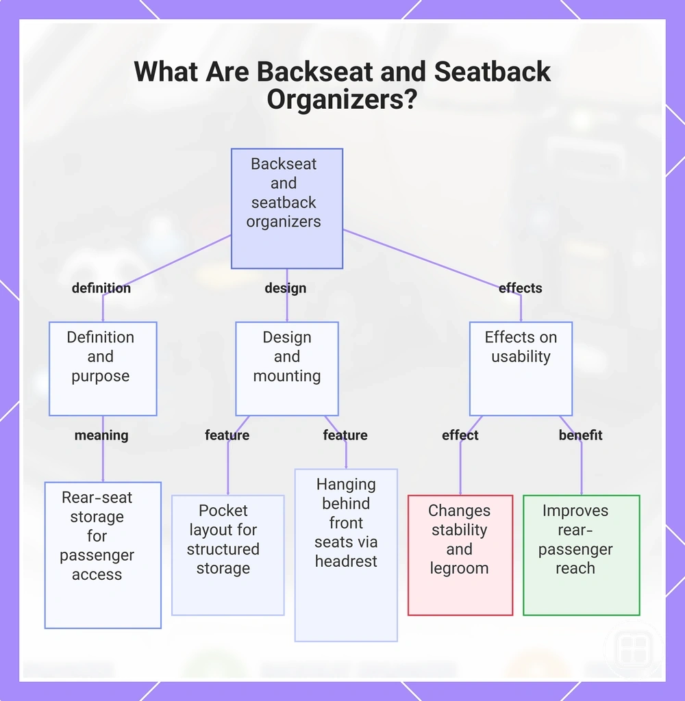 What Are Backseat and Seatback Organizers?