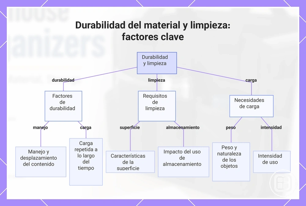Durabilidad del material y limpieza: factores clave