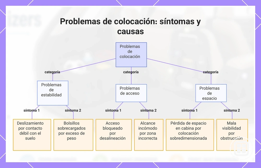 Problemas de colocación: síntomas y causas