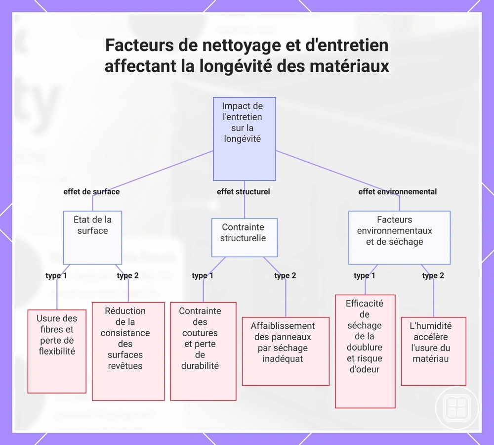 Facteurs de nettoyage et d'entretien affectant la longévité des matériaux