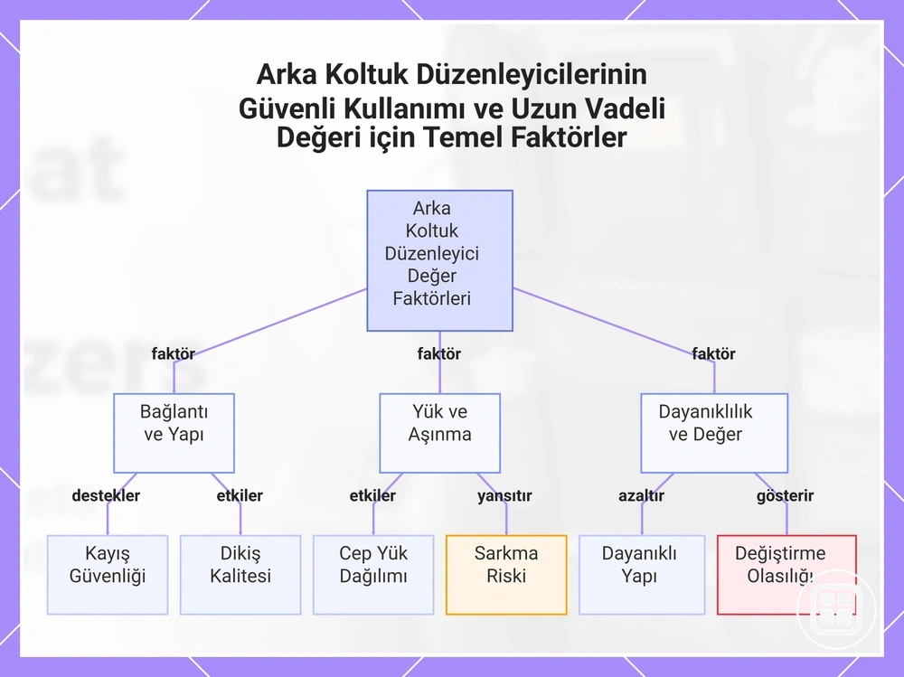Arka Koltuk Düzenleyicilerinin Güvenli Kullanımı ve Uzun Vadeli Değeri için Temel Faktörler
