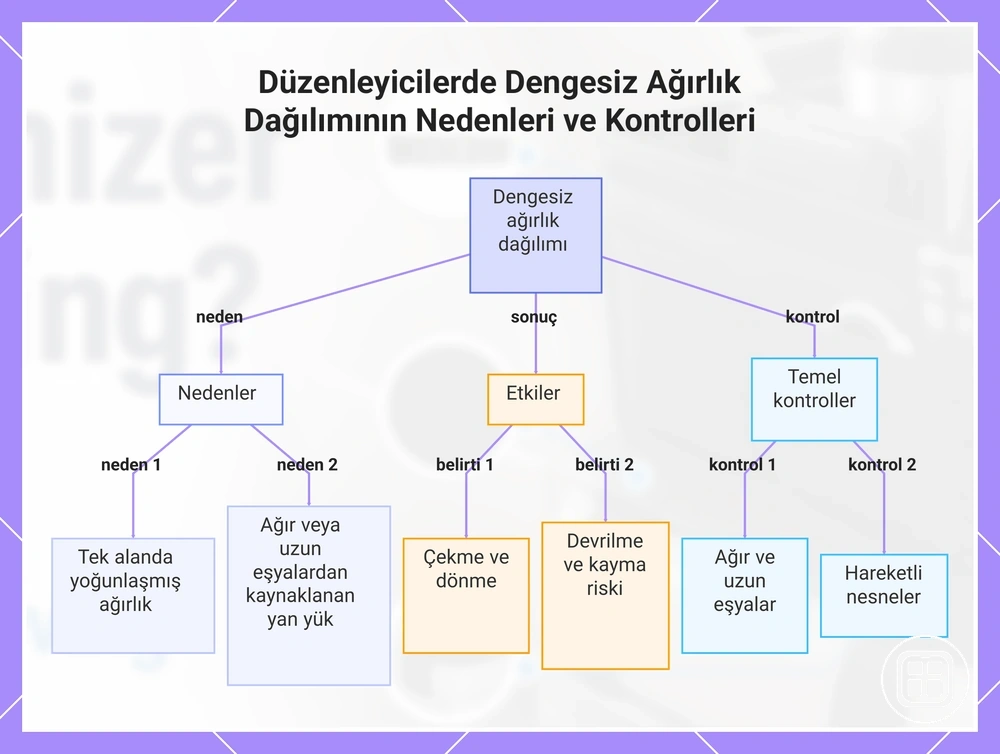 Düzenleyicilerde Dengesiz Ağırlık Dağılımının Nedenleri ve Kontrolleri