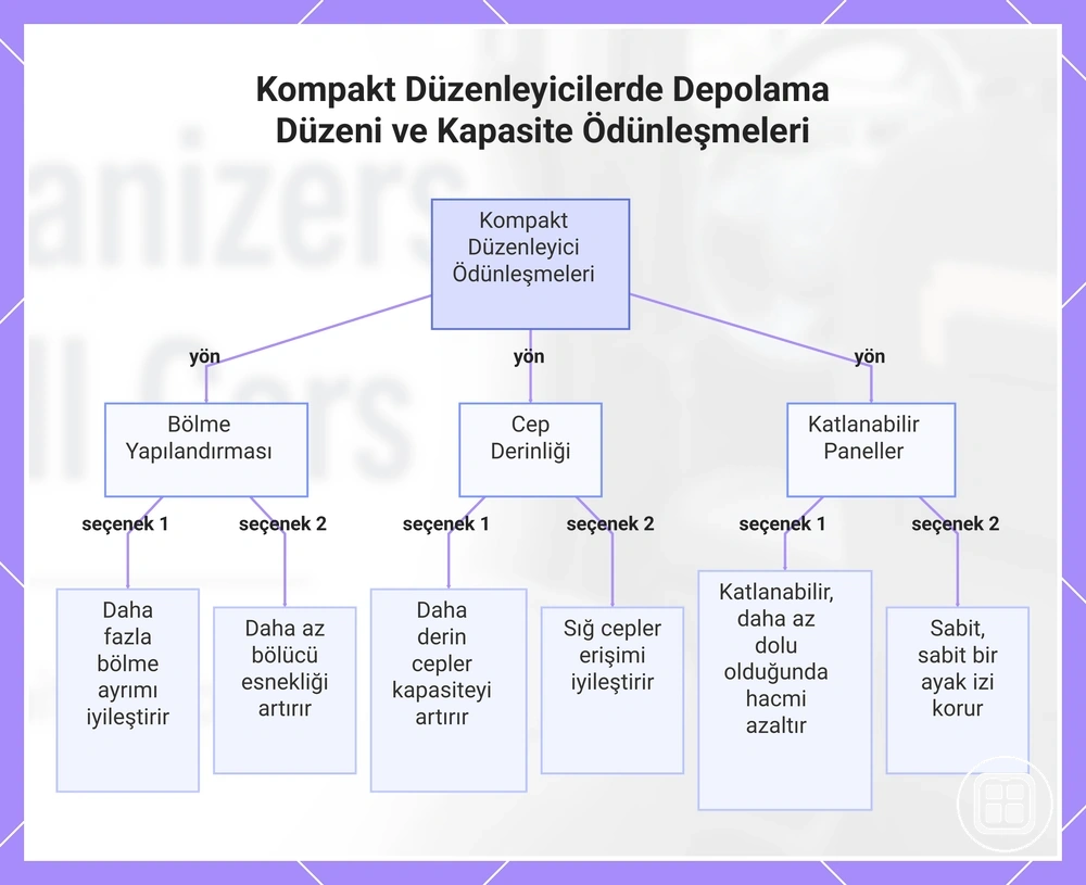 Kompakt Düzenleyicilerde Depolama Düzeni ve Kapasite Ödünleşmeleri