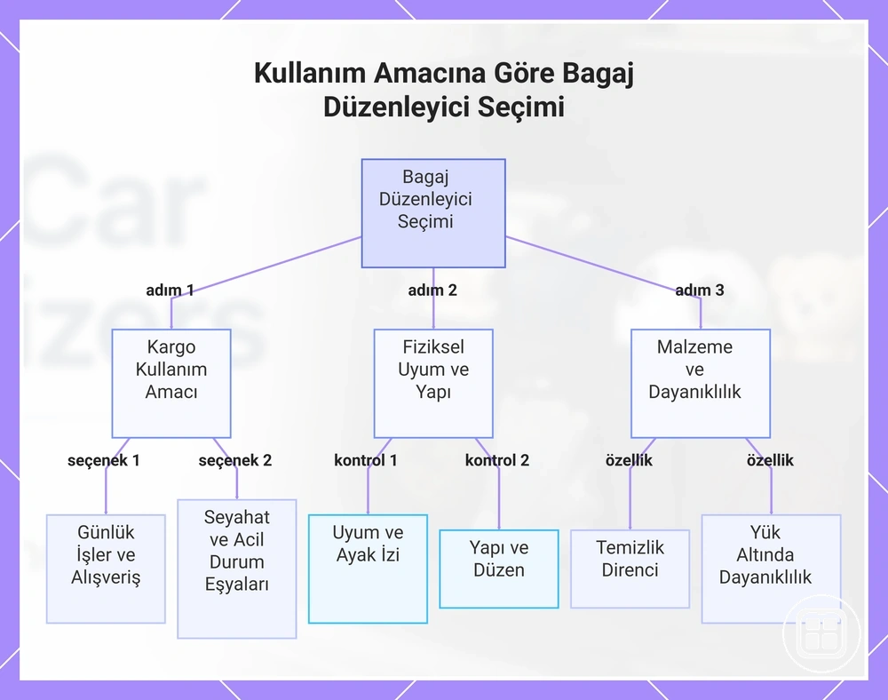 Kullanım Amacına Göre Bagaj Düzenleyici Seçimi