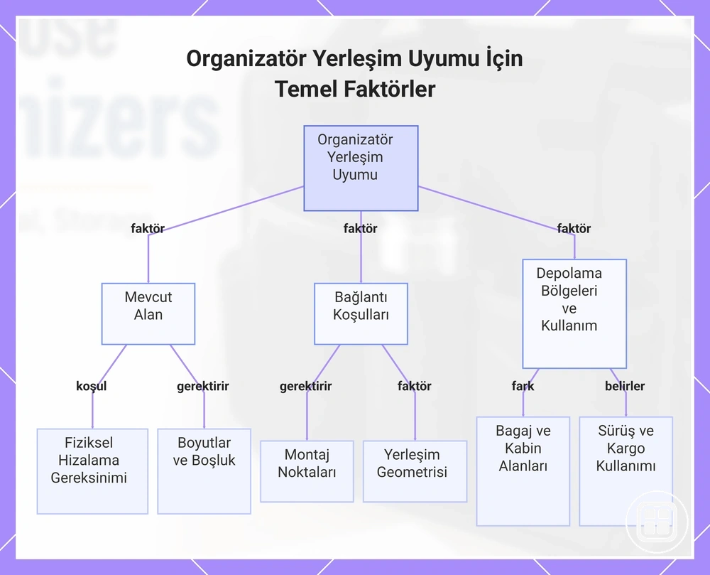 Organizatör Yerleşim Uyumu İçin Temel Faktörler